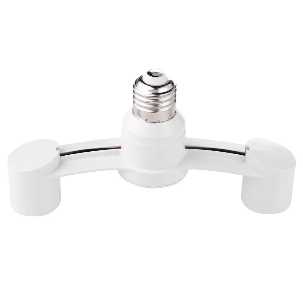 

E27 Light Bulb Socket Adapter E27 Splitter 2 Heads Lamp Base Converter Light Holder LED Bulb Adapter Switch Lampholder Holder