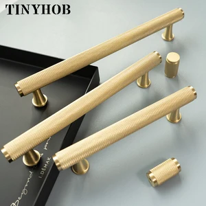 Латунные ручки для кухонных шкафов и ящиков, 14,37 дюйма