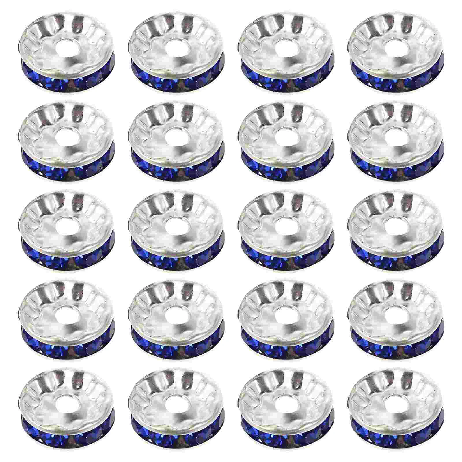 

100 шт., бусины Стразы с отверстиями для изготовления ювелирных изделий