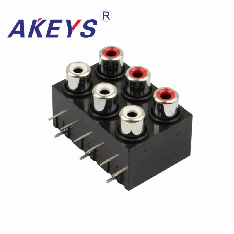 AV6-8.4-22 аудио-видео разъем AKEYS