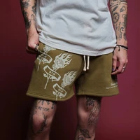 casual shorts europe and the united states summer new loose tide brand five point shorts couples trend high street cotton shorts