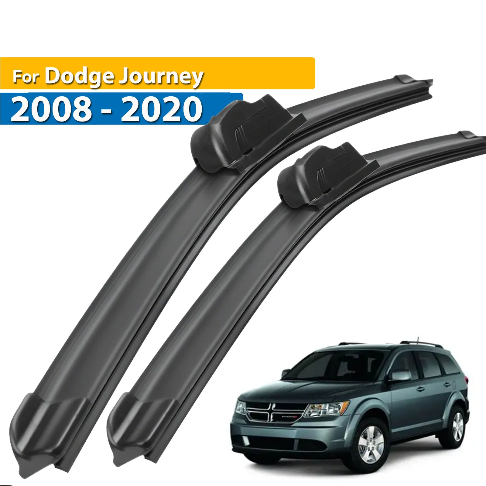 

Передние щетки стеклоочистителя Erick's LHD для Dodge Journey 2008-2020, лобовое стекло, чистые окна, автомобильные щетки от дождя 24 "+ 18"