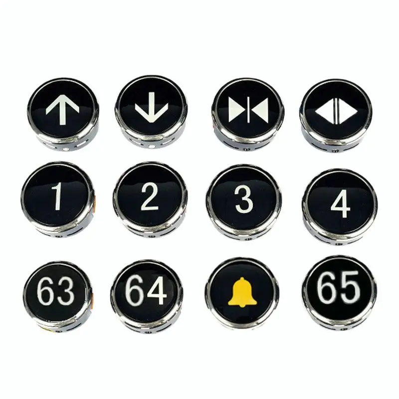 5pcs/lot FL-PW Round Push Button for Elevator Lift Accessories Tool