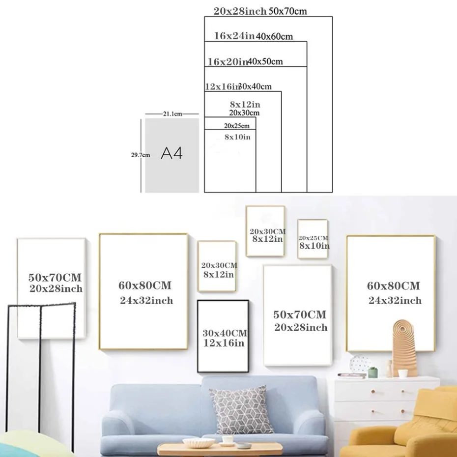 Картина на заказ аниме холст Персонализируйте вашу картину HD печать