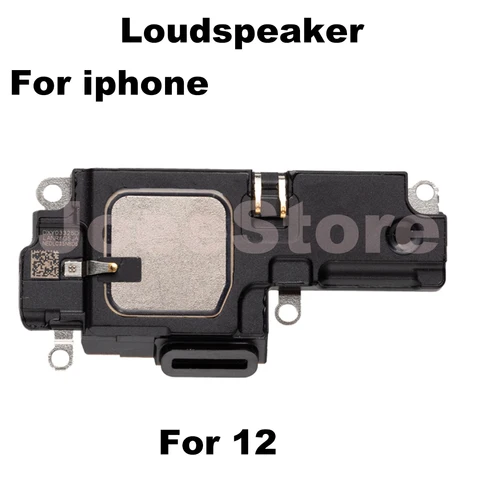 Нижний Громкоговоритель для iPhone 12 11 Pro X XS XR Max, миниатюрный звуковой звонок, зуммер, внутренний рингтон, гибкий кабель, детали, 1 шт.