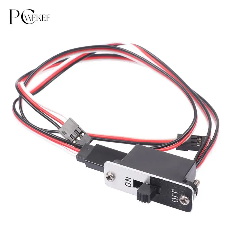 

1Pc RC Switch On- Off With Spare Male Plug Heavy Duty W/FUTABA Connector High Quality