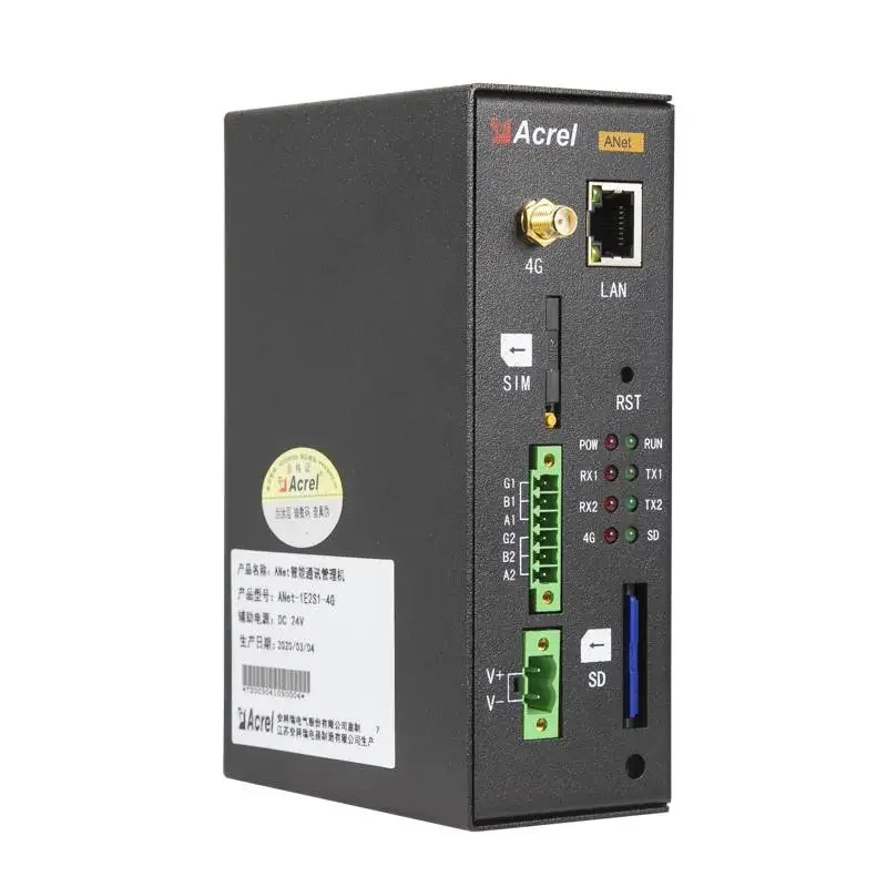

ANet Series 1E1S1 Smart Gateway Wireless Edge Computing For Power Distribution
