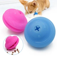 interactive dog toy for aggressive chewers small dog toys indestructible pet molar anti bite ball for training tooth cleaning