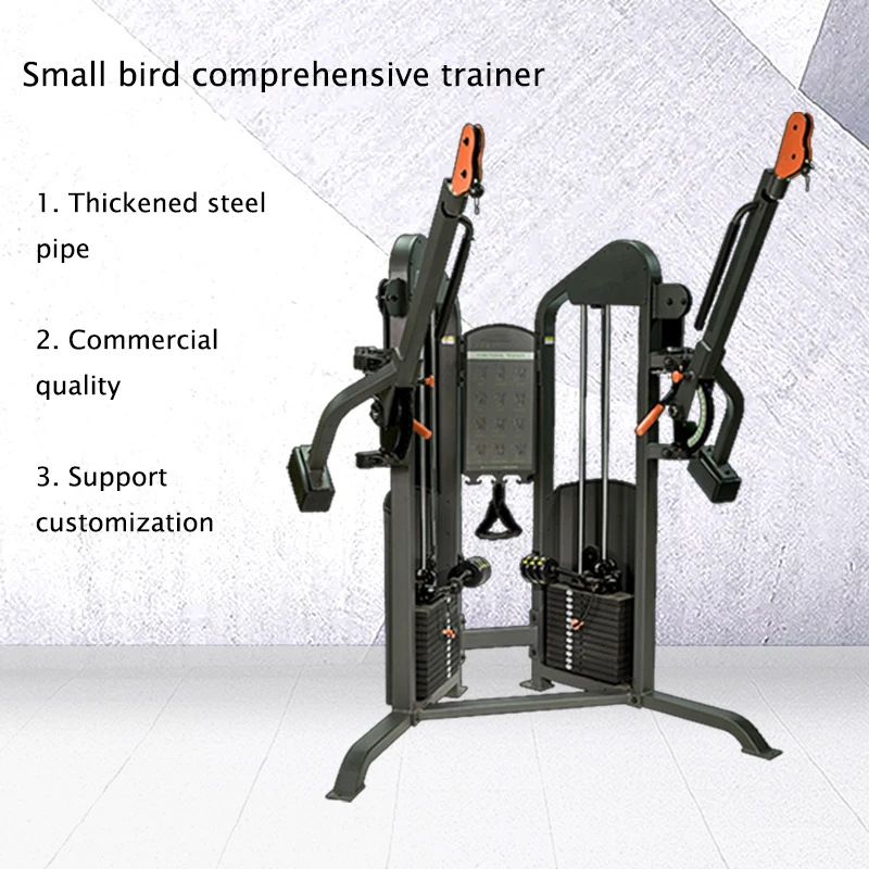 

Multi-functional integrated trainer,fitness equipment, gym double-arm machine, physical exercise, strength whole-body Combinatio