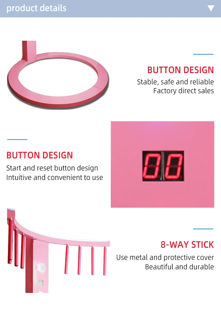 Глазные фишки игровой автомат для быстрой рук с монетоприемником реакции