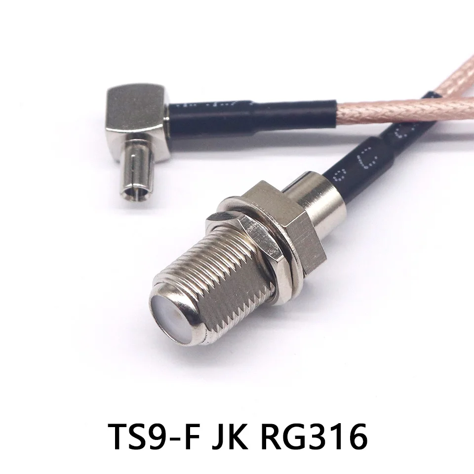 

Коаксиальный кабель Lebeisenf TS9J/FK 15 см