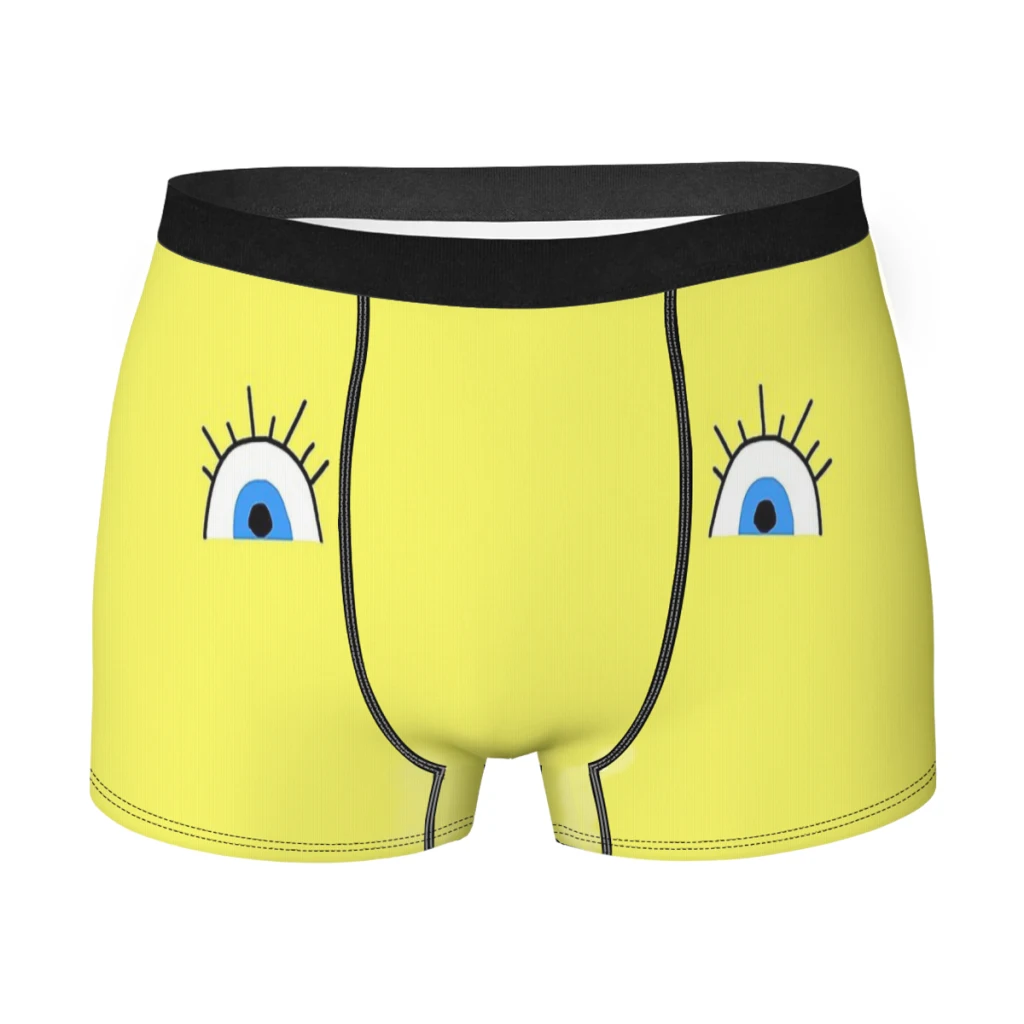 

Eyeballs Blue Men Boxer Briefs Eyes Breathable Funny Underpants High Quality Print Shorts Gift Idea