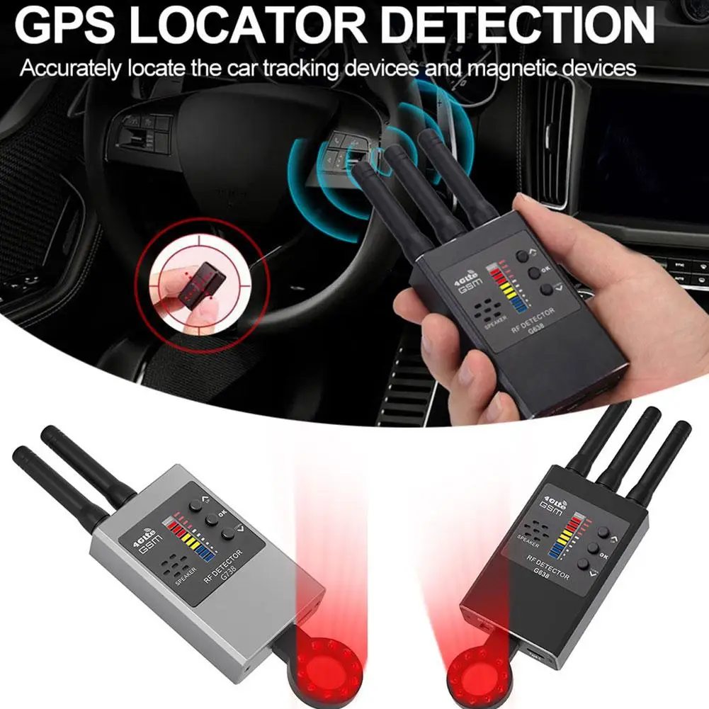 

Newest RF Bug Wifi Hidden Camera Finder Anti Listen Tracker Bugs GPS Listening Wireless Phone Device Sweeper Cell L2T7