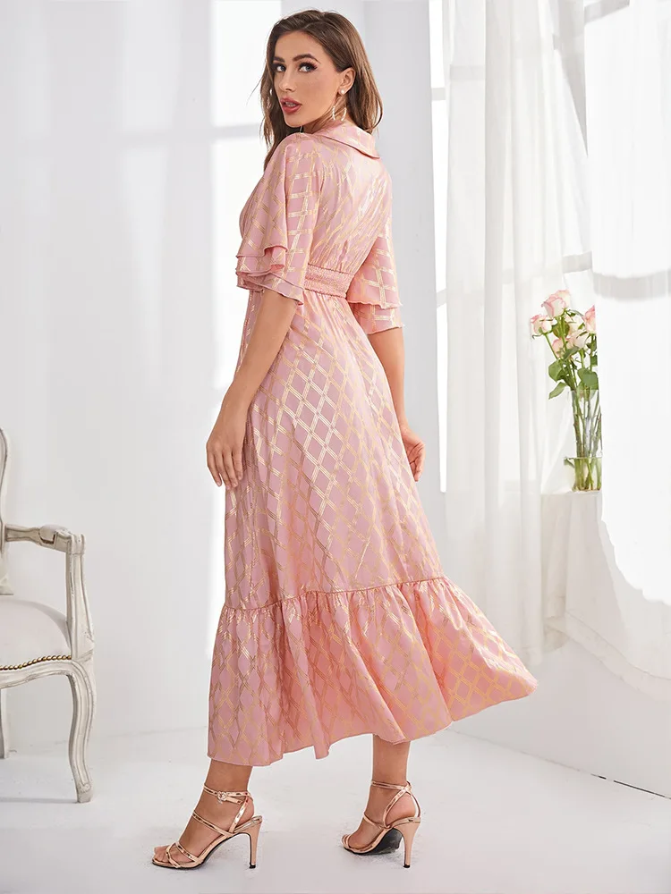 BM21-097Сельский Восток европейское и американское весеннее модное арабское платье