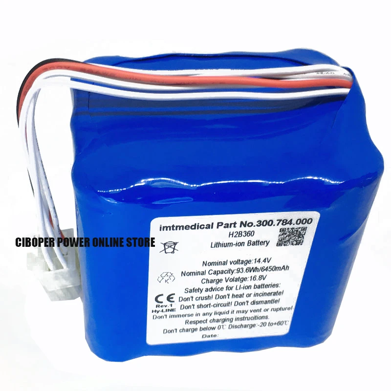 CP медицинская батарея 300.784.000 H2B360 14 4 В/93 6 Вт/ч/6450 мА/ч для bella vista 1000