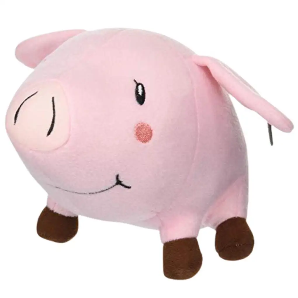 

20 см мультяшная розовая свинья, плюшевая игрушка, детские мягкие животные, кукла, Kawaii, Pet, спальная подушка, PP хлопок, наполнение, милый стиль, подарки для детей