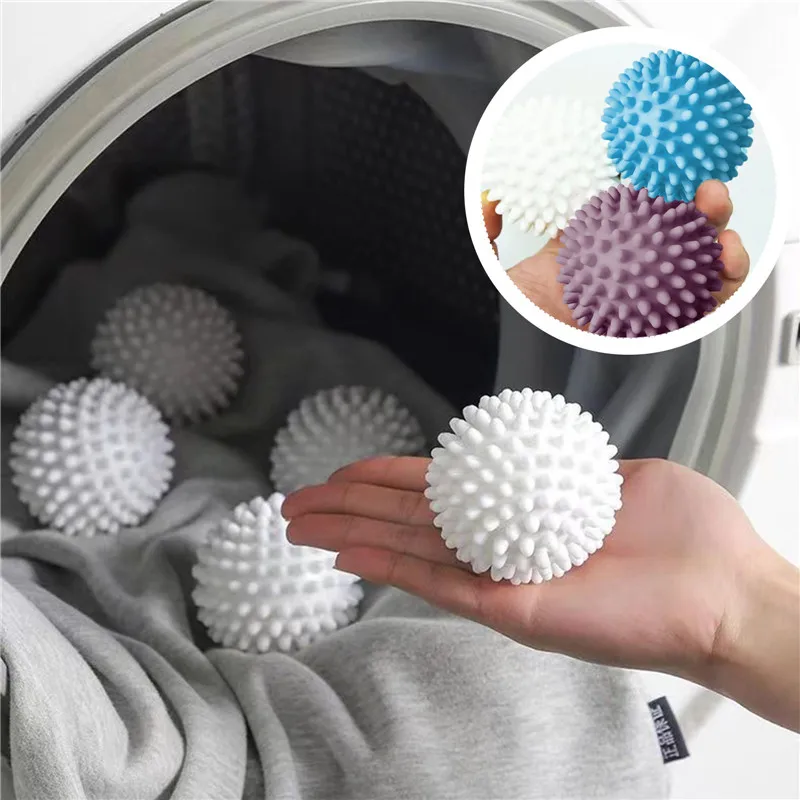 

1/2/3pcs Magic Laundry Ball Reusable PVC Solid Cleaning Ball Household Cleaning Washing Machine Clothes Softener Cleaning Tools