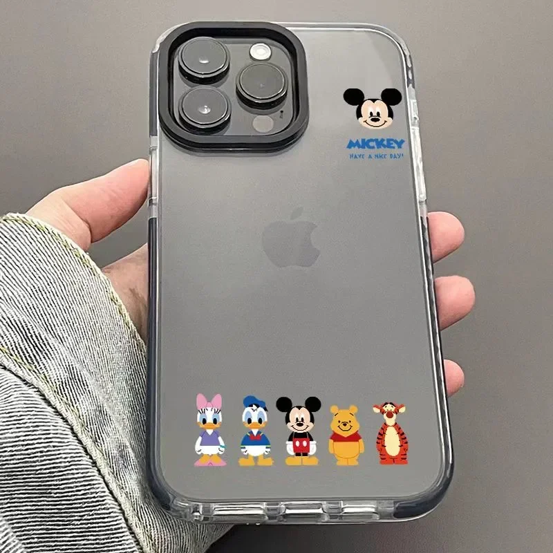 Новинка чехол для телефона с героями Диснея Микки Минни Маус Дональд Дак друг iPhone
