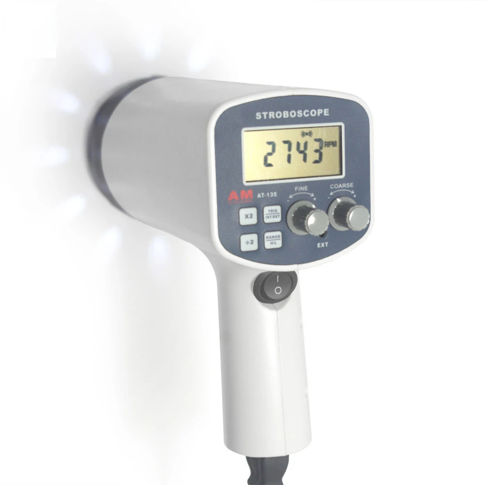 

Цифровой и портативный Тахометр стробоскоп