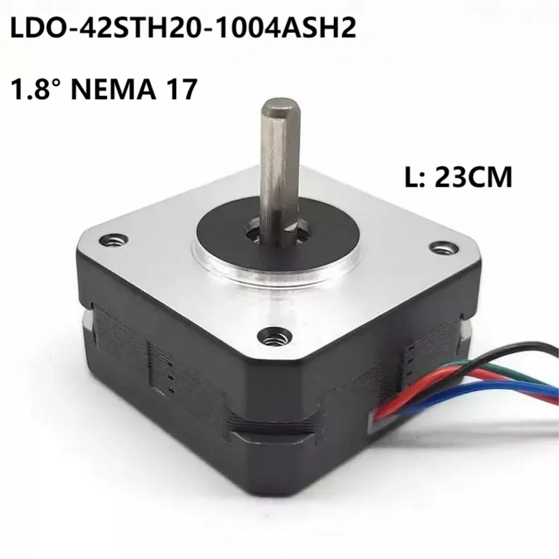 

LDO-42STH20-1004ASH2 1,8 градусов 4-lead Nema 17 23 мм 42 двигатель высокотемпературные ступенчатые двигатели для экструдера 3D-принтера reprap mk8