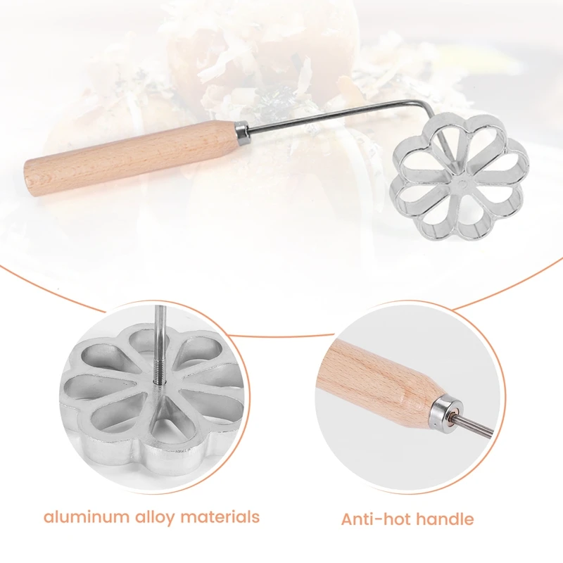 Розетка Timbale Железный набор Bunuelera с ручкой традиционный мексиканский