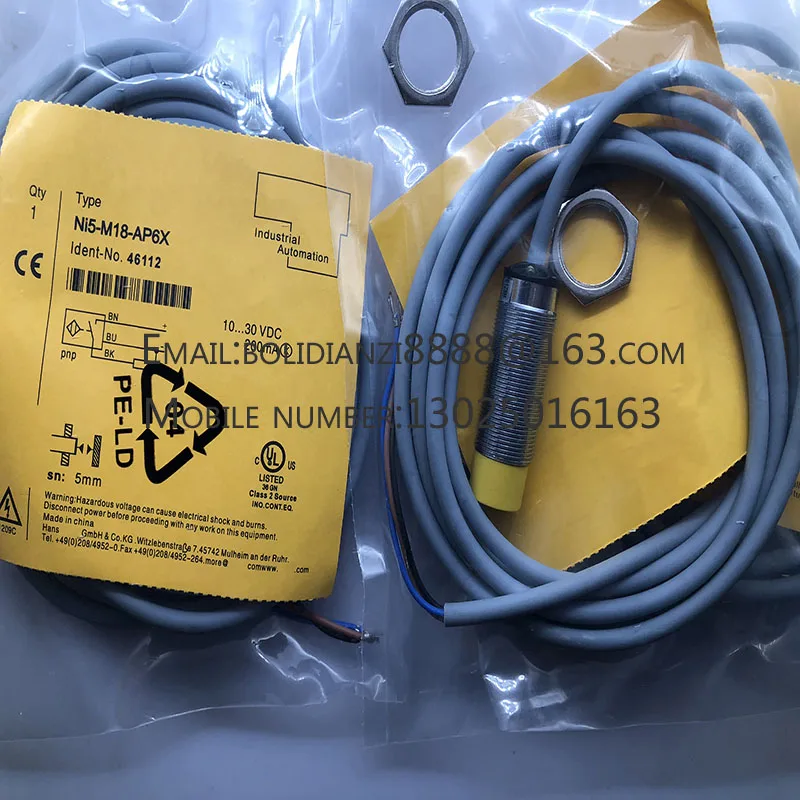 Точечный датчик NI5-M18-AN6X NI5-M18-AP6X Бесконтактный переключатель