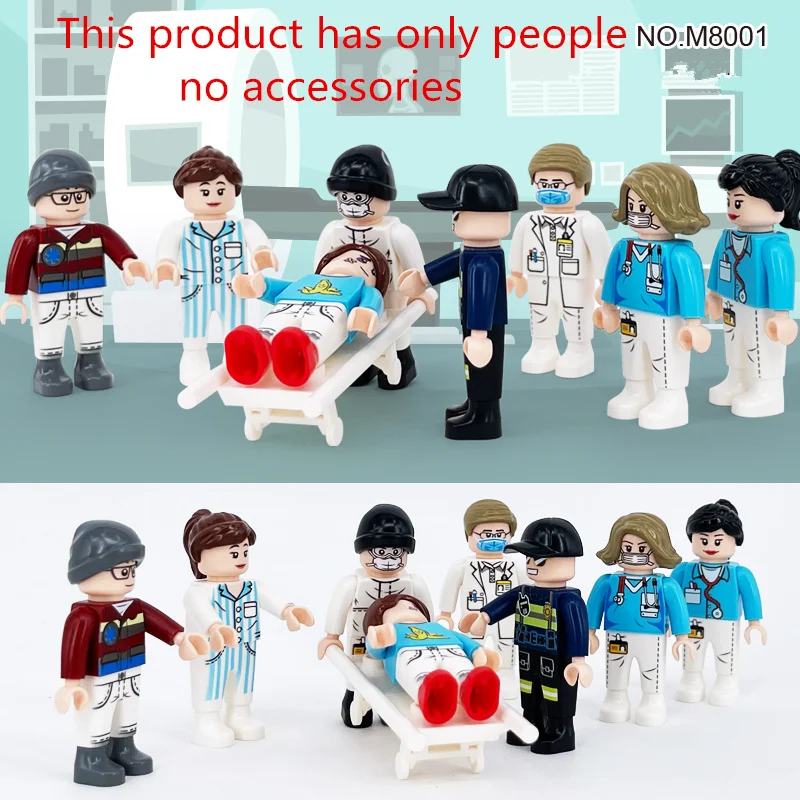 Строительные блоки нового типа фигурка самоблокирующиеся конструктор для