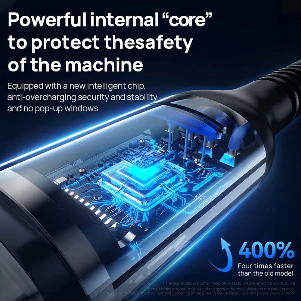 USB-C 100 Вт 6 А кабель для быстрой зарядки с интеллектуальным автоматическим