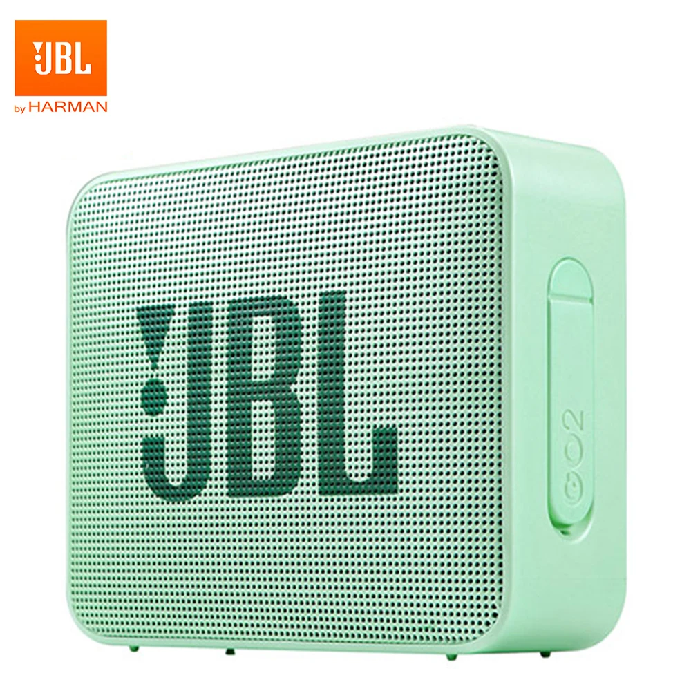 

JBL GO 2 портативная беспроводная Bluetooth мини-Колонка IPX7 водонепроницаемая внешняя звуковая батарея с микрофоном Стерео Колонка s