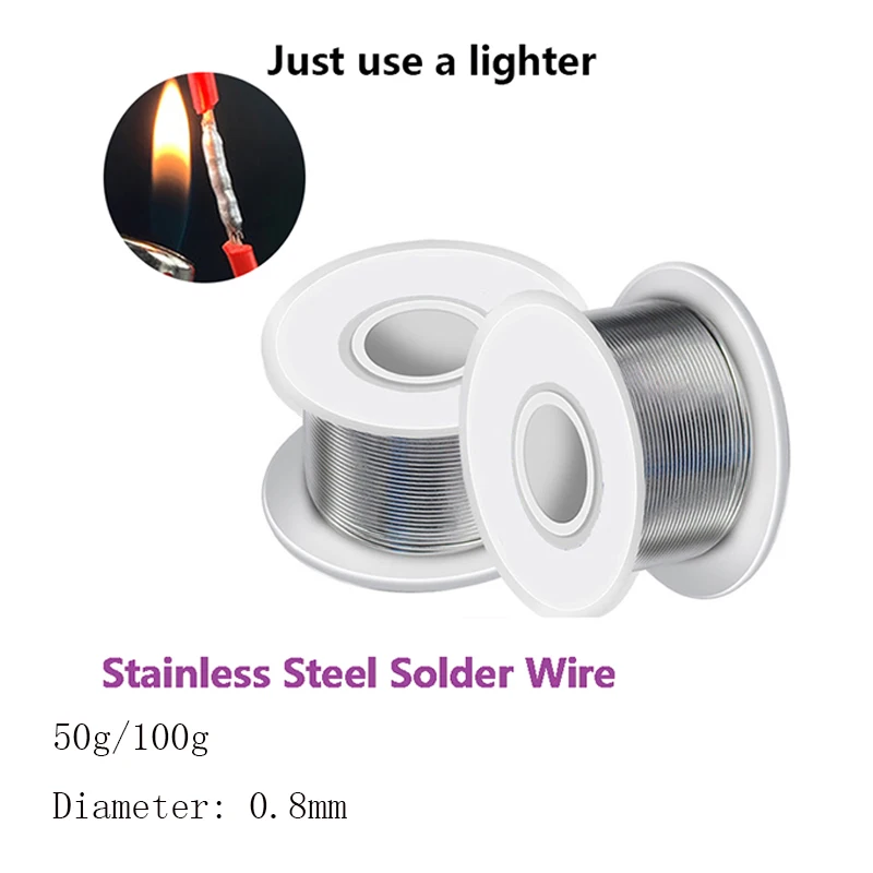 Solder Welding Wire Stainless Steel Rosin-cored Low Temperat