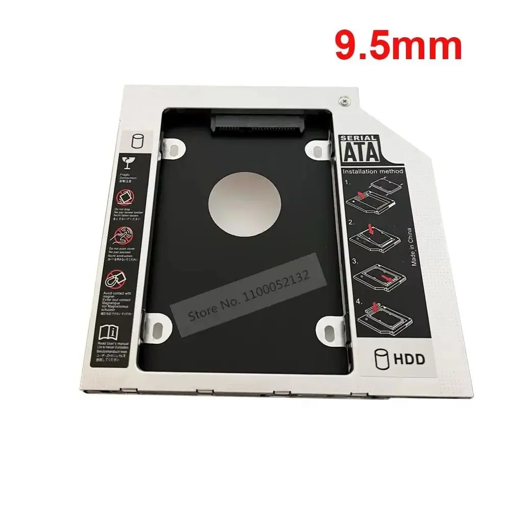 Фото Кронштейн для второго жесткого диска HDD 9,5 мм в оптический отсек для Lenovo G500s G505s G400s G405s V130-15IKB V310-15ISK V110-15ISK 310-14IKB №3