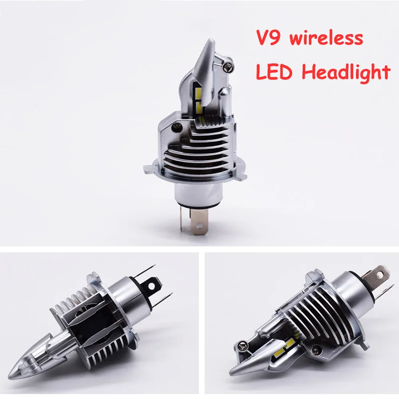 

Светодиодная фара H4 9003 HB2 12 В 24 В 80 Вт 16000LM Лампы для светодиодных автомобильных ламп Диод дальнего света с окунанием света Автоматические чипы