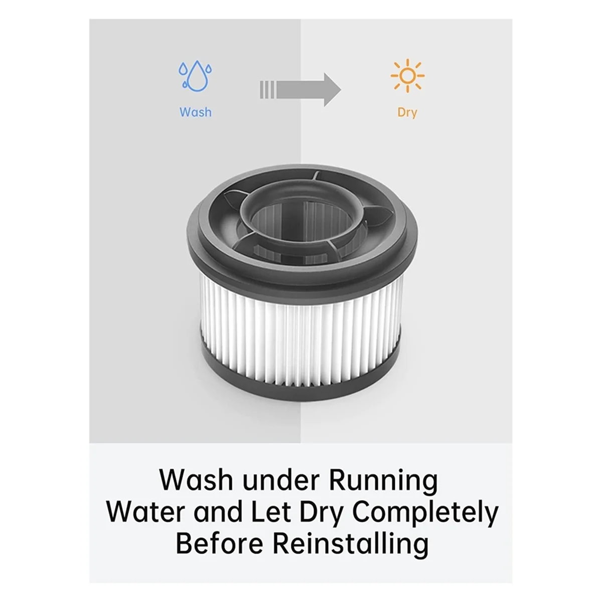 Ручной беспроводной пылесос Dreame T10 T20 T30 моющийся фильтр Сменные аксессуары