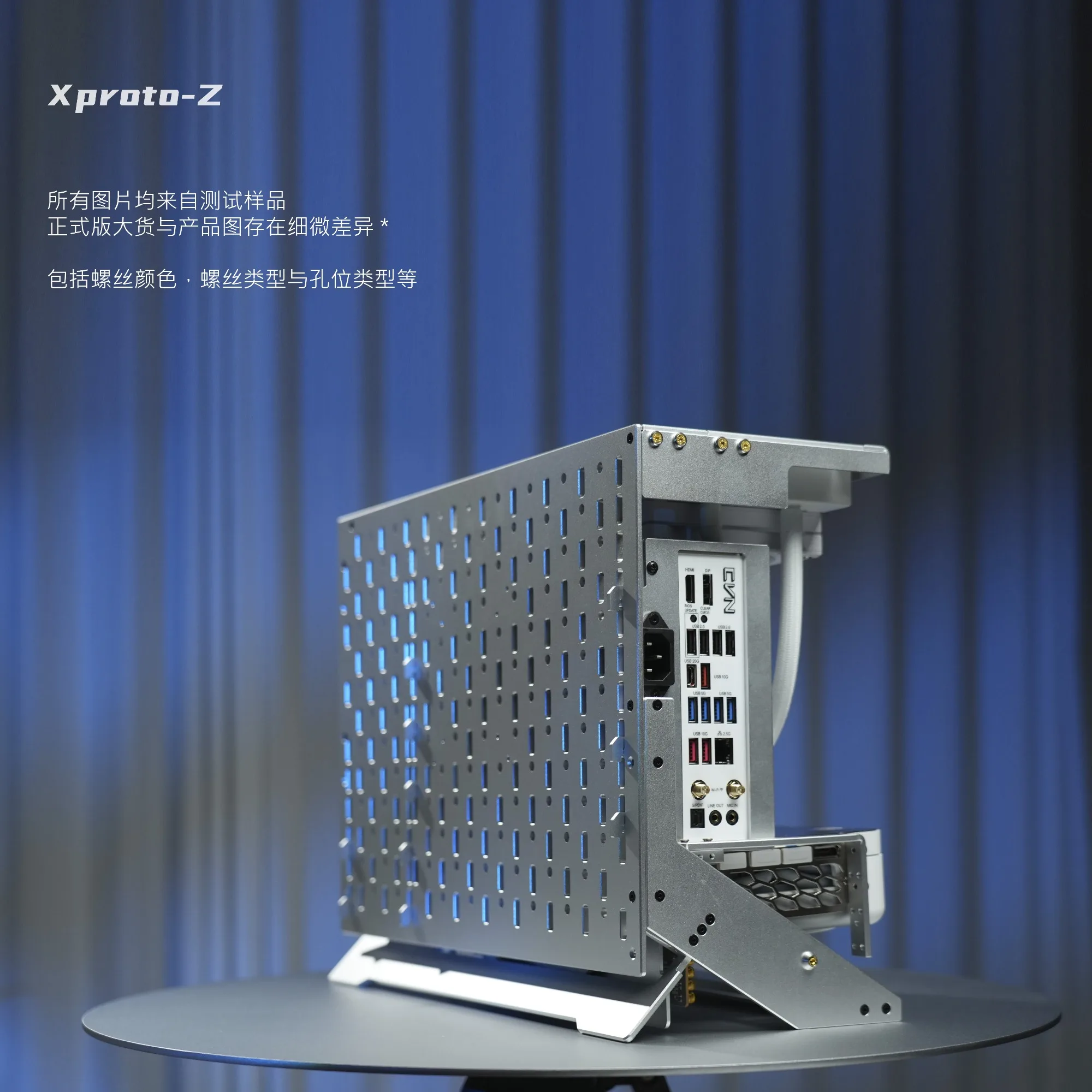 Фото [Новый продукт Xproto-Z MATX] Полностью совместимая видеокарта MATX с открытым корпусом №4