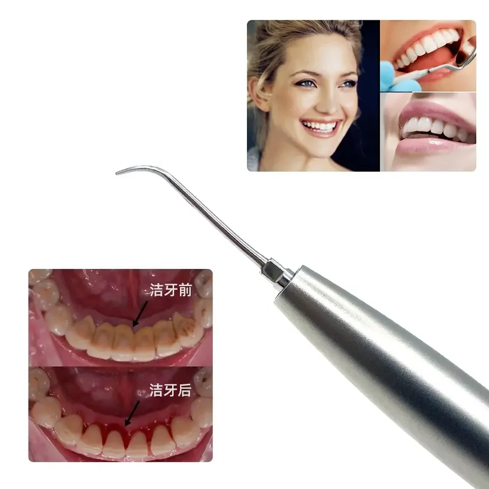 

Dentistry Air Scaler Hygienist Handpiece Dental pneumatic Air Scaler Fit GK1 GK2 GK3 Tips Dental Equipment
