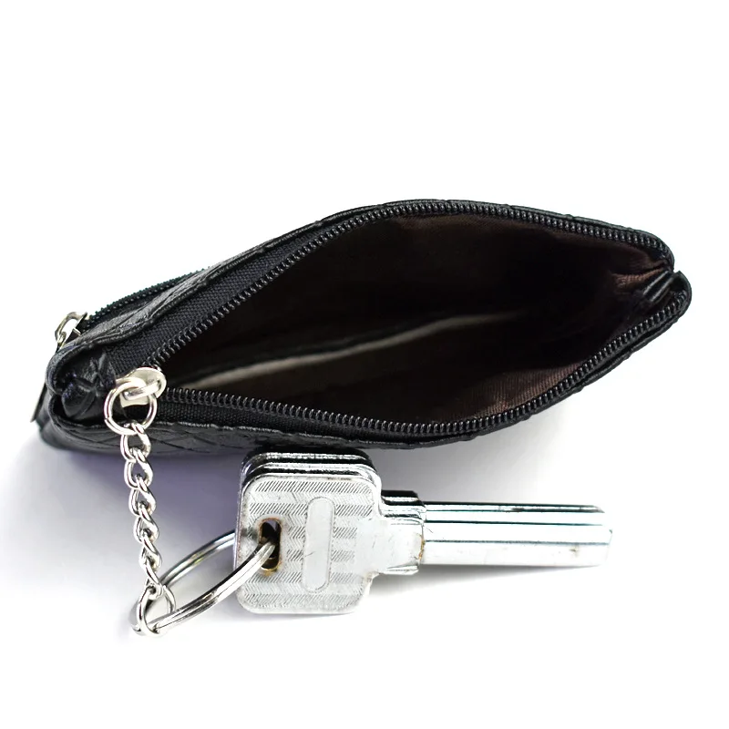 Women Kids Mini Wallet Lady Double Zipper Coin Purse Portable Small Coin Credit Card Key Ring Wallet Storage Pouch Clutch Purses