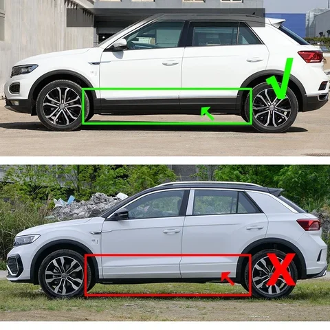 Брызговики для VW Volkswagen TROC T-ROC 2018-2024, передние и задние колеса, брызговики, брызговики, автомобильные аксессуары