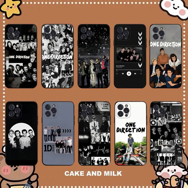 

O-one Directions Phone Case for iPhone 11 12 13 mini pro XS MAX 8 7 6 6S Plus X 5S SE 2020 XR case