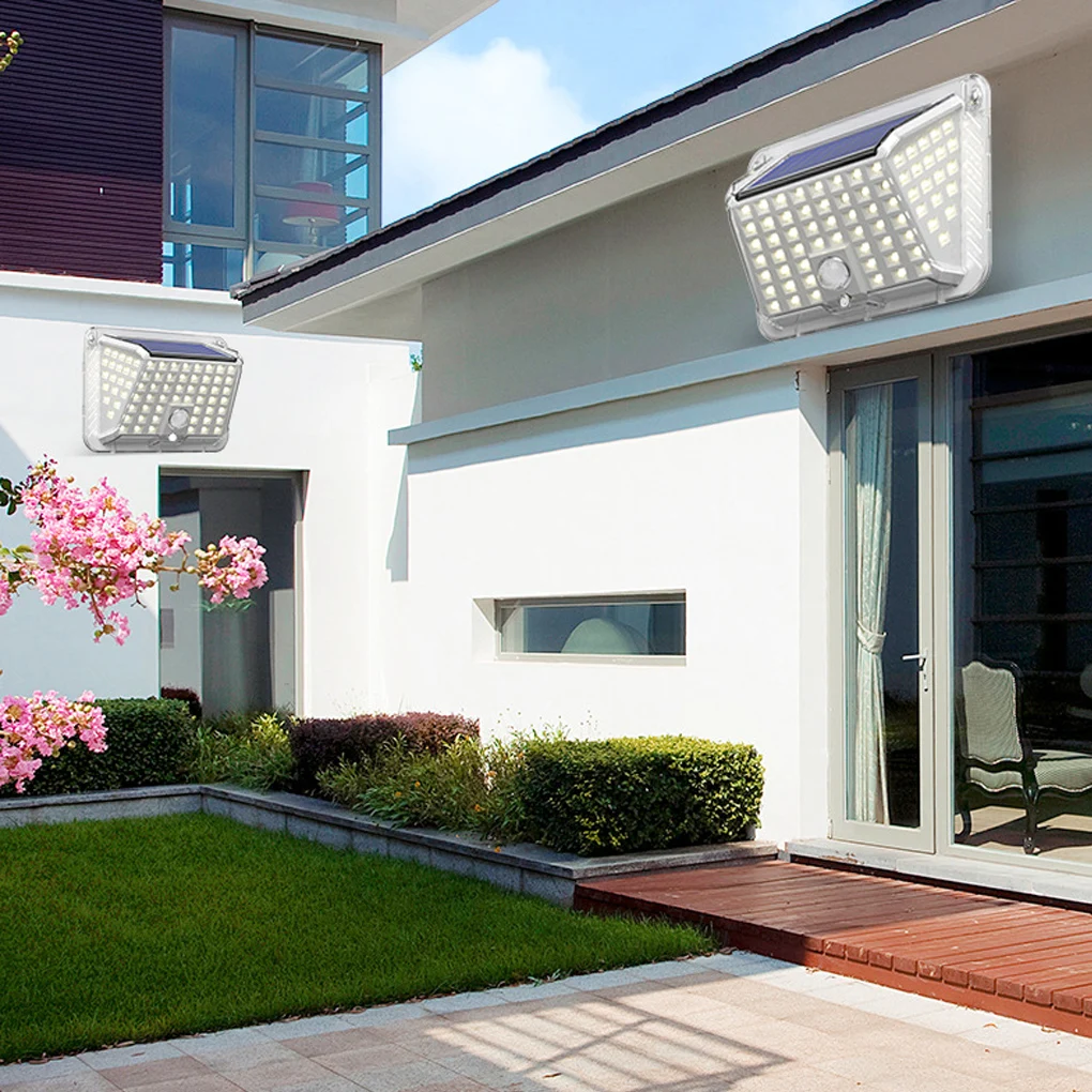 

Solar Wall Light Motion Sensor LED Fence Lamp Lighting