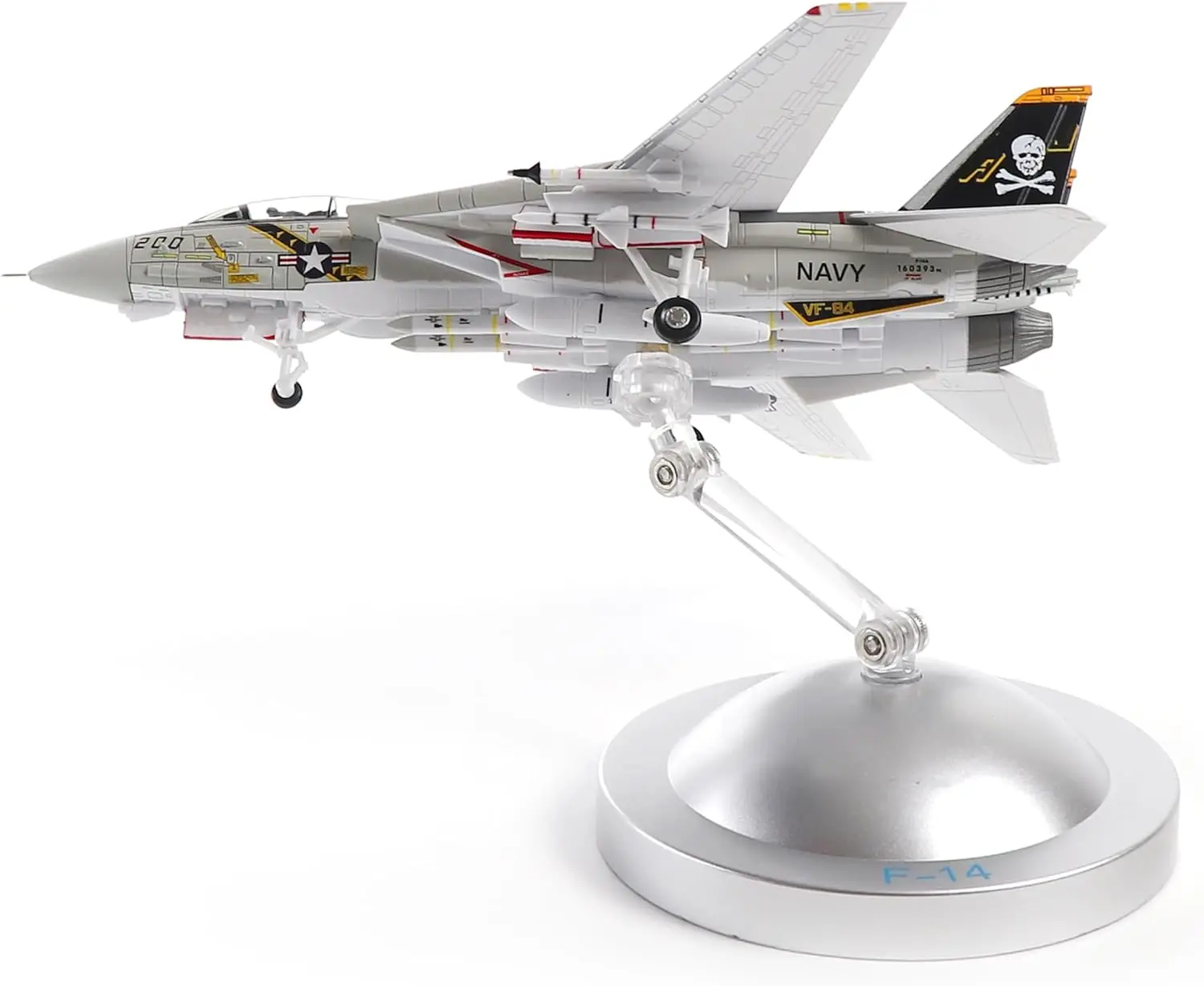 Модель самолета F-14A Tomcat 1/100 VF-84 Jolly Rogers