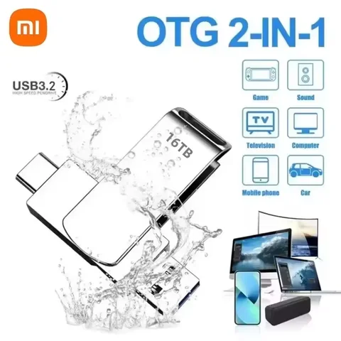 MIJIA Флэш-накопитель 16 ТБ USB 3.2