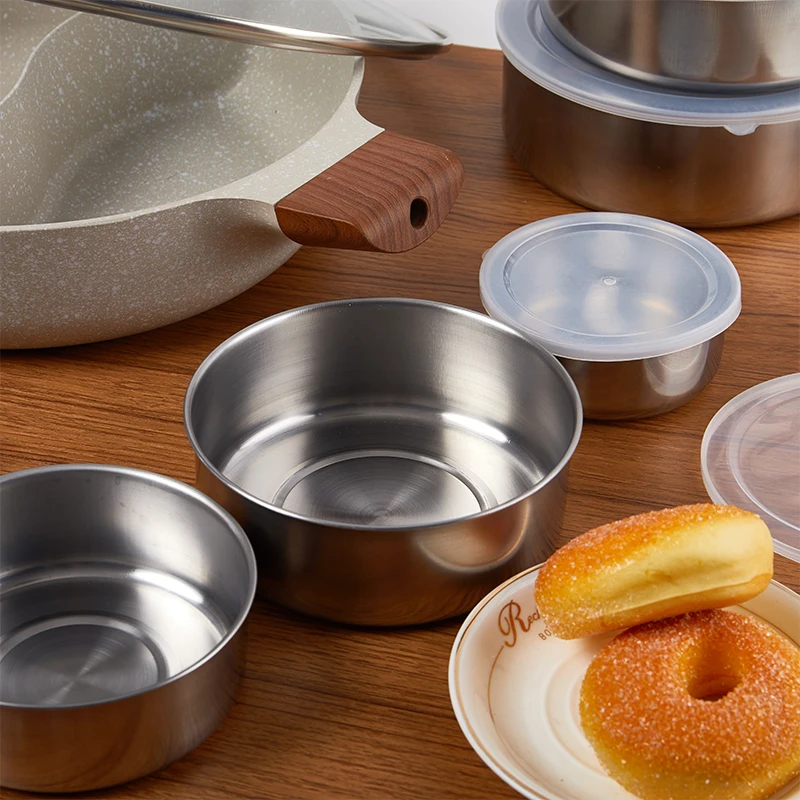 5 шт. контейнер для хранения пищевых продуктов из нержавеющей стали