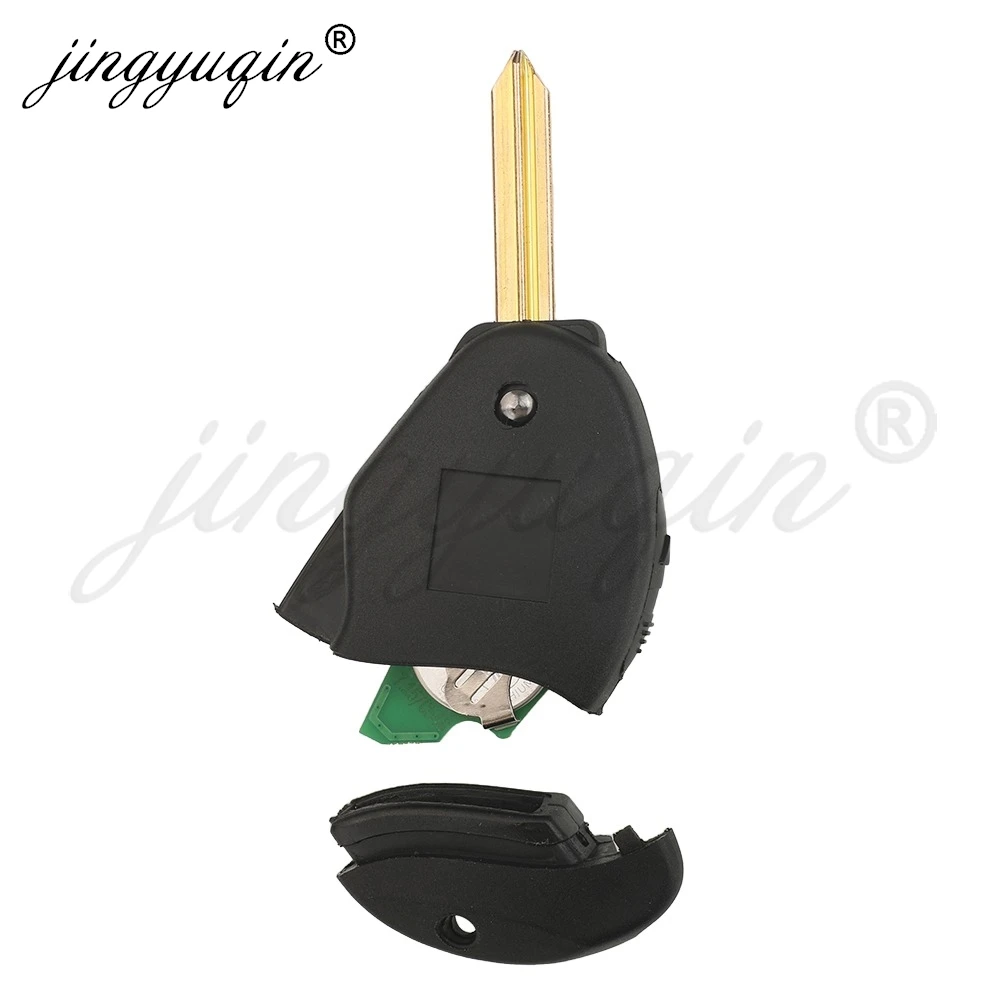

Jingyuqin 433 МГц 7935 чип дистанционного управления автомобильным ключом для Citroen Xsara Xantia Jumpy Peugeot Expert 306 Fiat Scudo 2BTN складной брелок