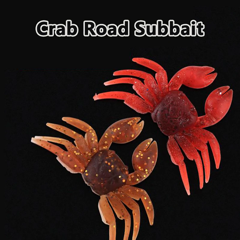 Искусственная Мягкая наживка-краб 8 см/8 г приманка для морской рыбалки дорожная