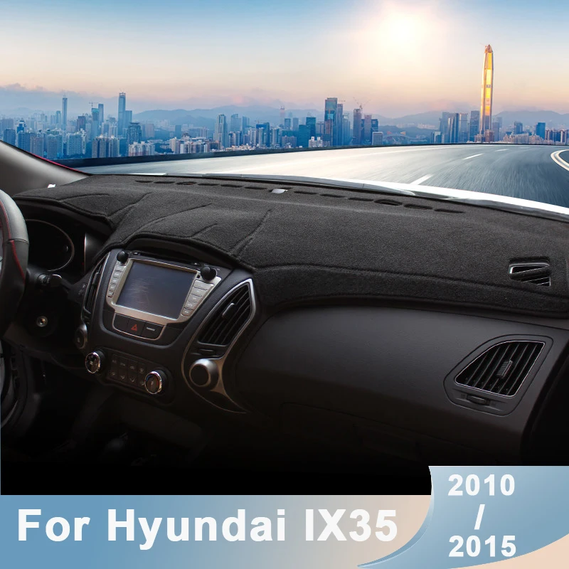 Для Hyundai IX35 2010 2011 2012 2013 2014 2015 LM коврики для приборной панели автомобиля избегайте