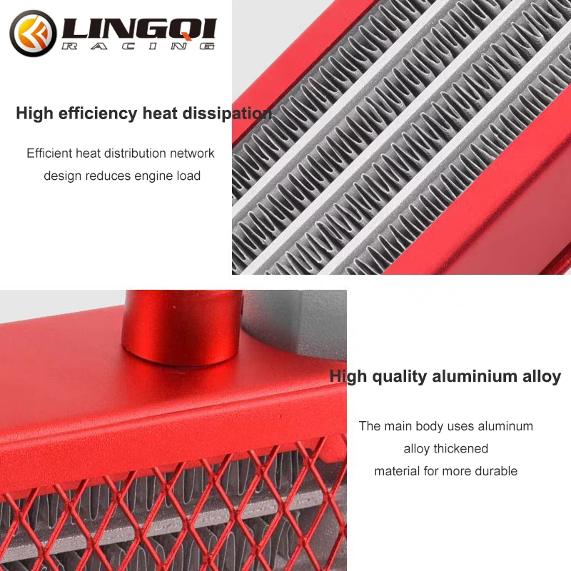 Масляный радиатор LING QI система охлаждения моторного масла с креплением