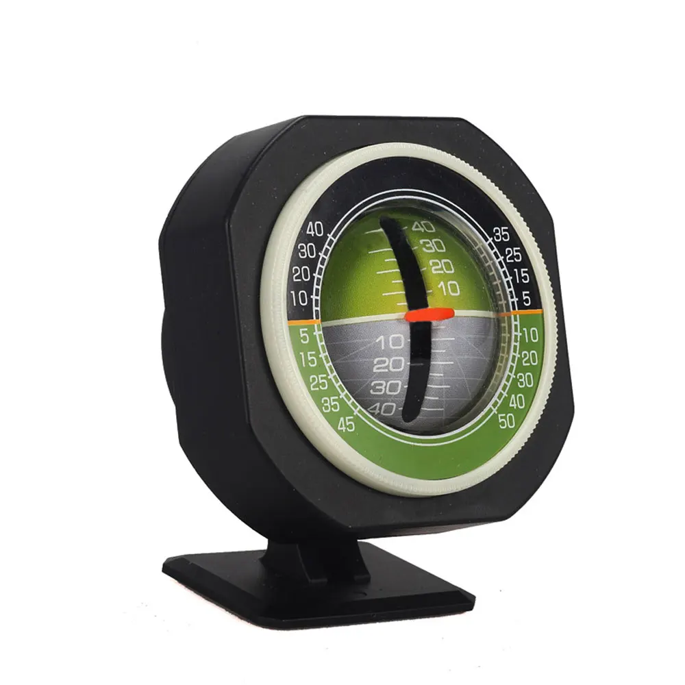 

High Precision Car Slope Meter Vehicle Level Meter Adjustable Balancer Inclination Test Tool Angle Meter Measuring Compass