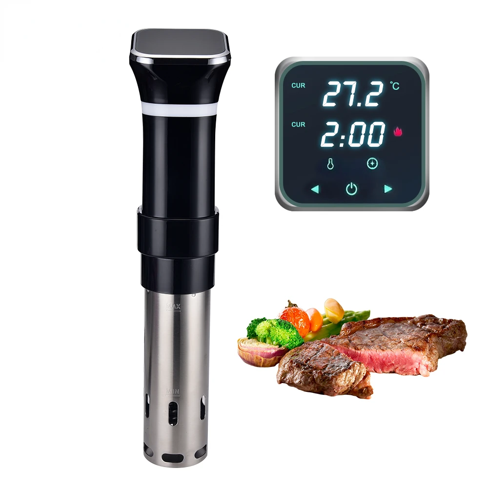 

Vide Cooker Cooking IPX7 Waterproof LCD Touch Immersion Circulator Accurate Water Cooking With LED Digital Display