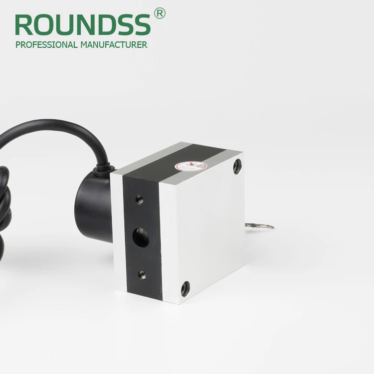 

rongde 1500mm analog output printing textile machine linear string draw wire rope displacement sensor