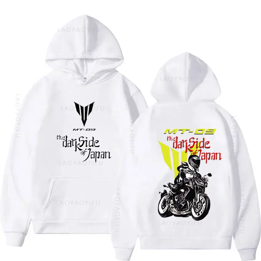 Мужская осенняя одежда с капюшоном The Dark Side of японский мотоцикл MT 09 07 10 01